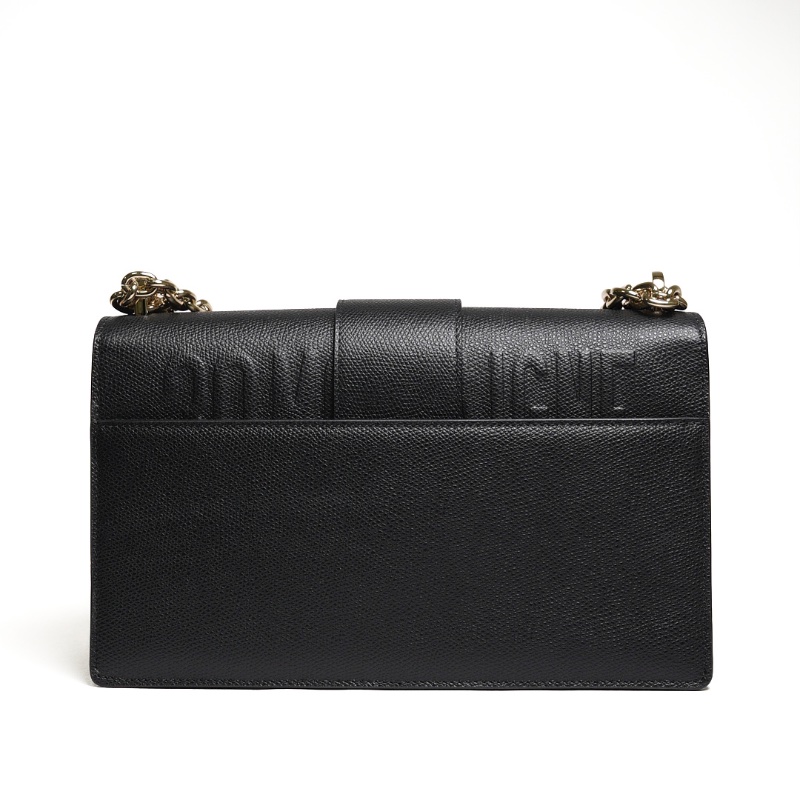 Dior 蒙田30 肩背包 黑金-1