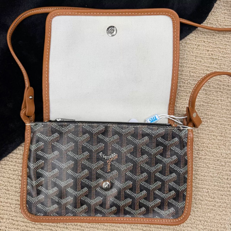 Goyard經典焦糖棕信封包 #近新閒置 #配件齊全🉑送禮-7