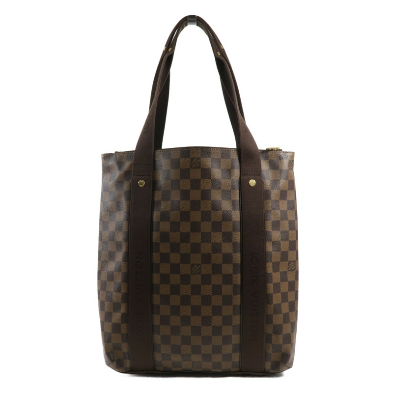 LOUIS VUITTON Monogram Damier Beaubourg金扣手挽袋-0