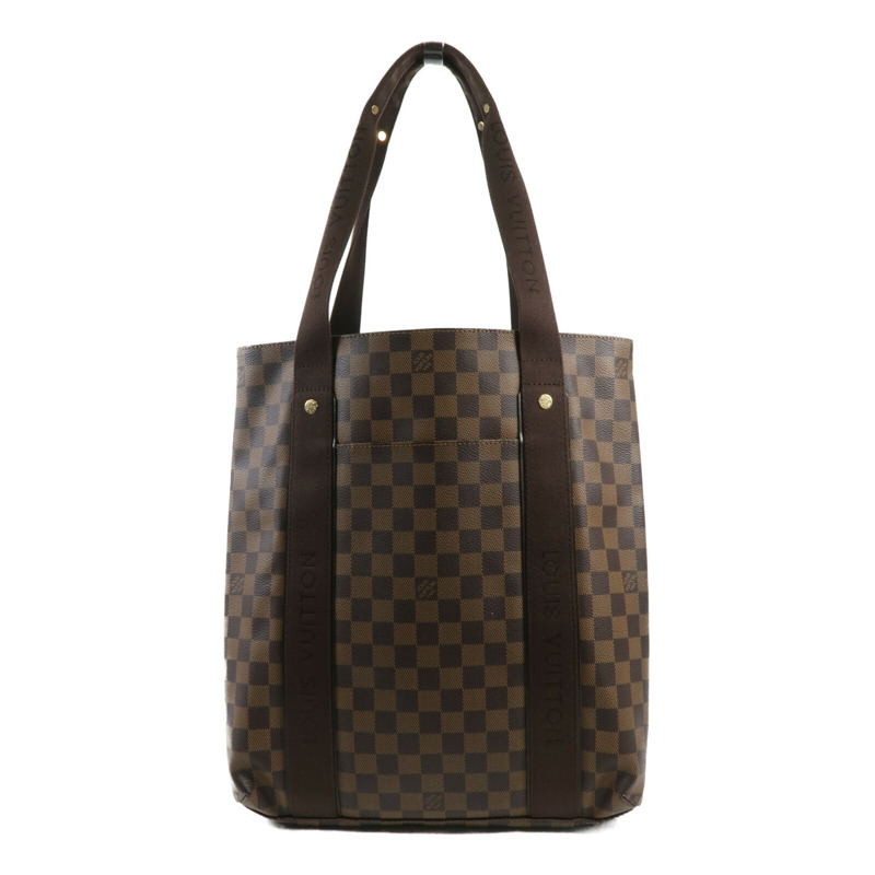 LOUIS VUITTON Monogram Damier Beaubourg金扣手挽袋-1