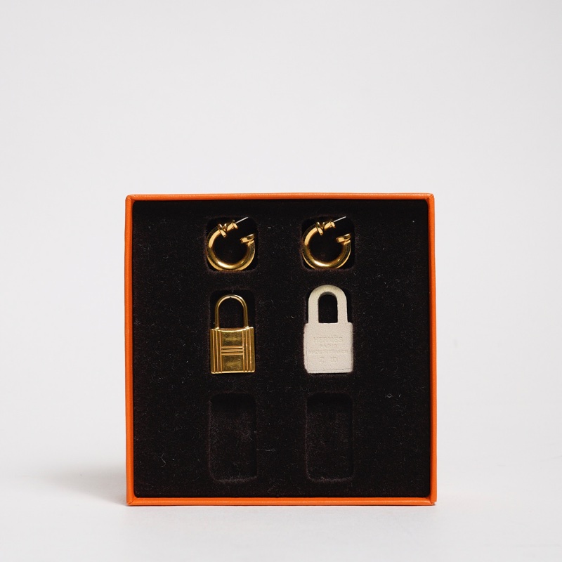 Hermès 耳環 O'Kelly 耳環 金色五金-0