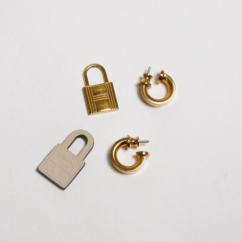 Hermès 耳環 O'Kelly 耳環 金色五金-1