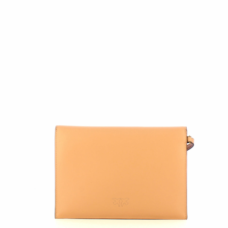 Pinko - Flat Pochette Rosa Toast Antique Gold - 104820A0F1 - ROSA/TOAST-ANTIQUE/GOLD-2