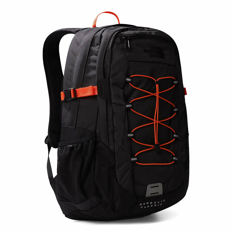 The North Face - Zaino Borealis Classic Asphalt Grey Retro Orange - NF00CF9C - ASPHALT/GREY/RETRO/ORAN-0