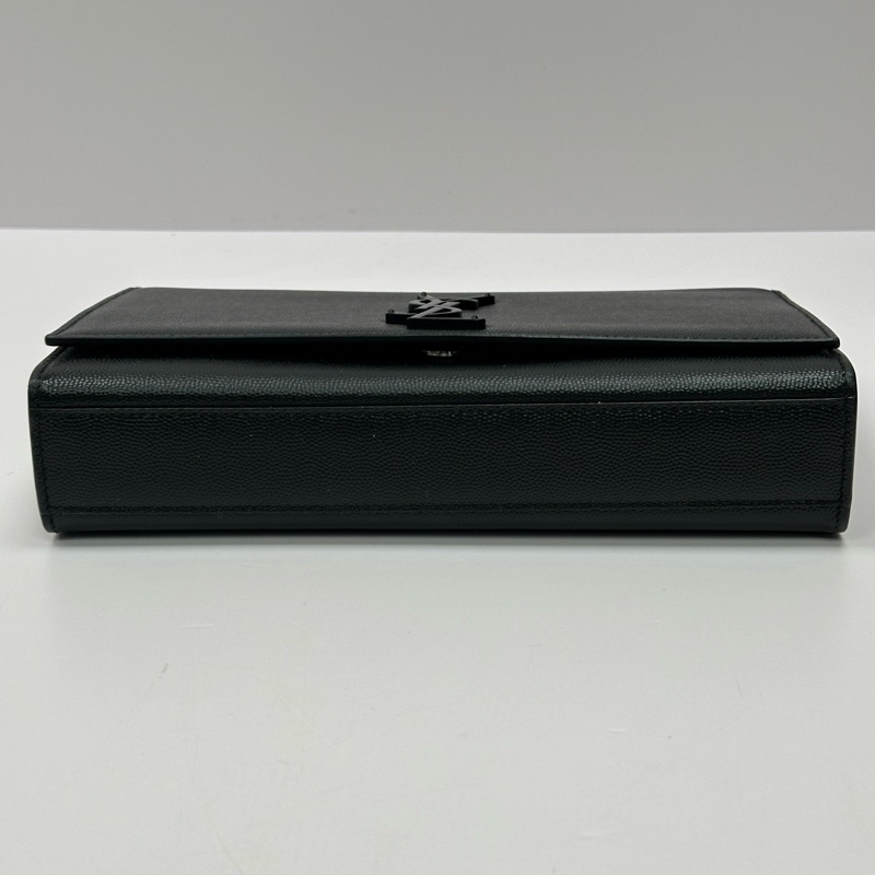 YSL/聖羅蘭so black魚子醬KATE中號鏈條包-12