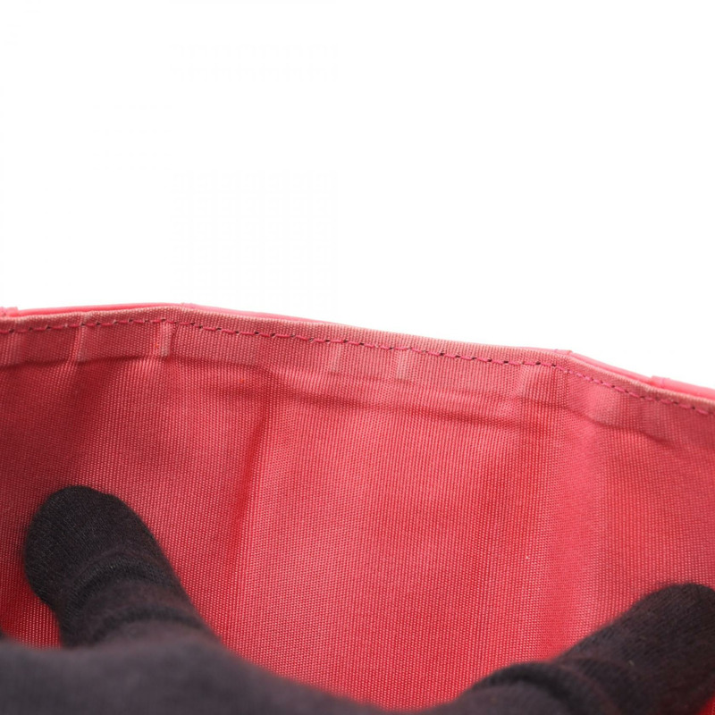 CHANEL Mademoiselle 迷你皮夾 皮革 粒面小牛皮 粉紅色 二手 女款 GHW CC-6