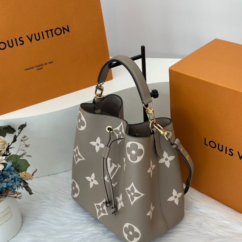 LOUIS VUITTON Neonoe水桶包 - MM斑鳩灰-3