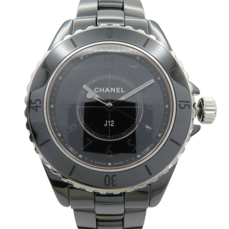 黑色 錶盤 陶瓷 不鏽鋼 J12 Phantom 腕錶【CHANEL 香奈兒】 H6346-0