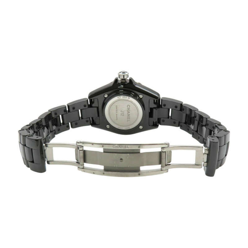 黑色 錶盤 陶瓷 不鏽鋼 J12 Phantom 腕錶【CHANEL 香奈兒】 H6346-5