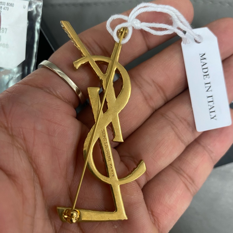 Saint Laurent YSL 胸針-2