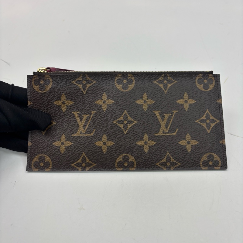 LouisVuitton路易威登经典老花三合一单肩斜挎链条包-8