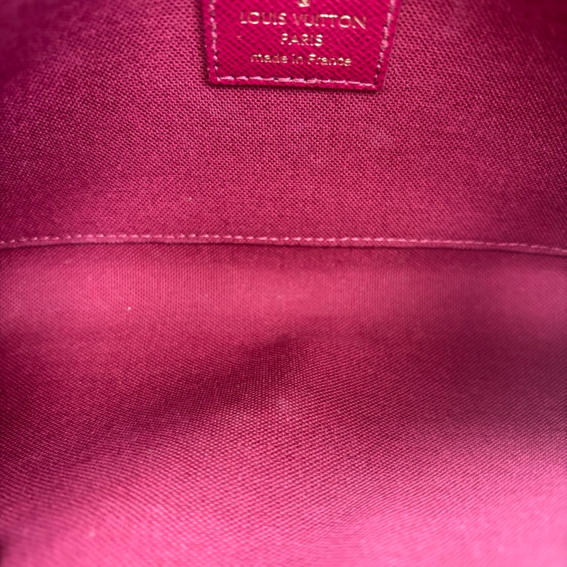 LouisVuitton路易威登经典老花三合一单肩斜挎链条包-13