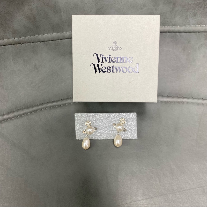 Vivienne Westwood 土星 🪐 耳環-0
