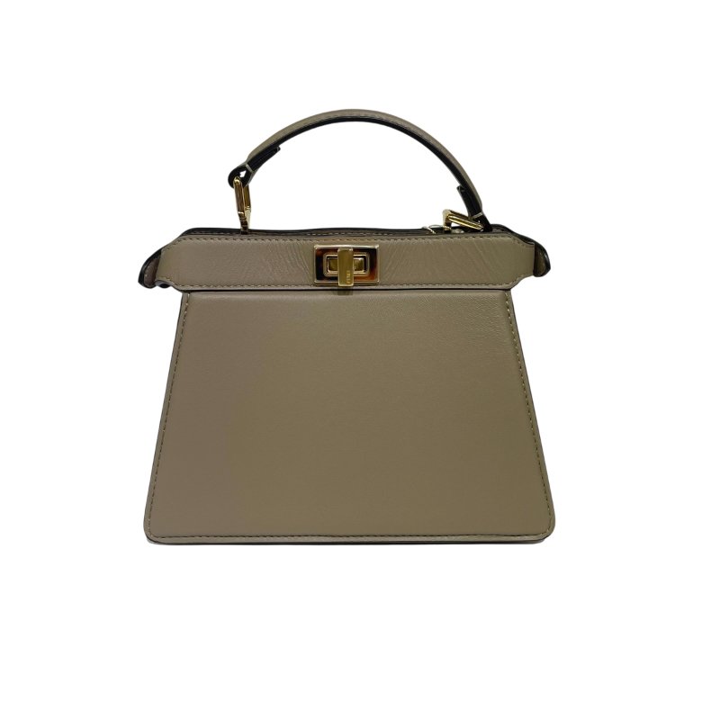【美收精品】FENDI 灰色手提包 3-919【隔月月中將轉賣至日本 上架期限30天】-1