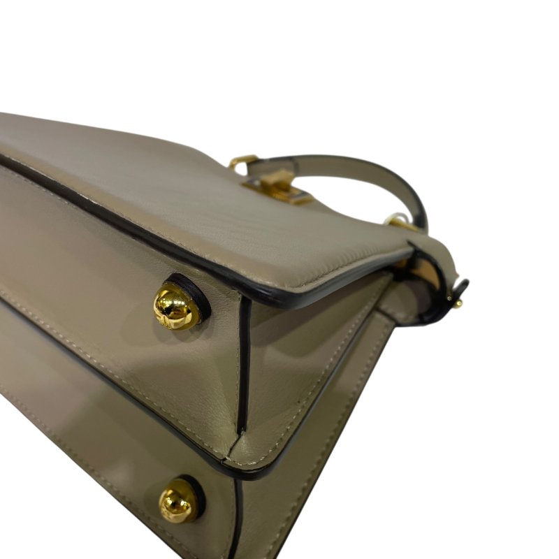 【美收精品】FENDI 灰色手提包 3-919【隔月月中將轉賣至日本 上架期限30天】-5
