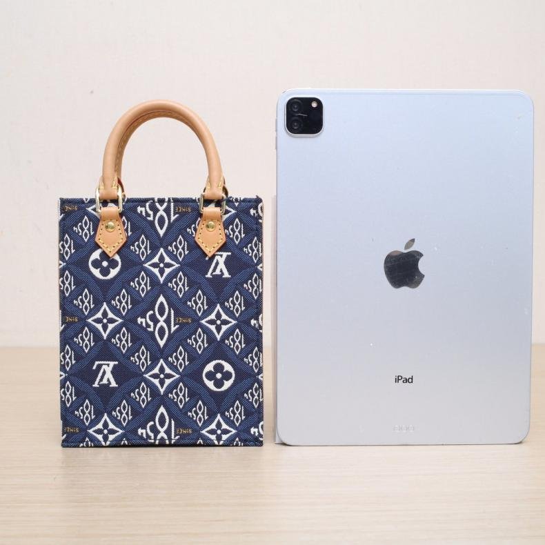 藍色 帆布 2020 PETIT SAC PLAT 琴譜包 14 1854印花-1