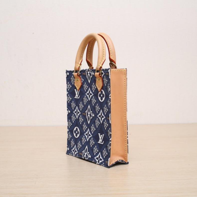 藍色 帆布 2020 PETIT SAC PLAT 琴譜包 14 1854印花-3
