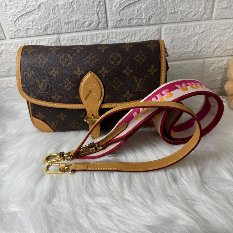 LV Diane 法棍包雙肩帶可腋下-斜背晶片款-0