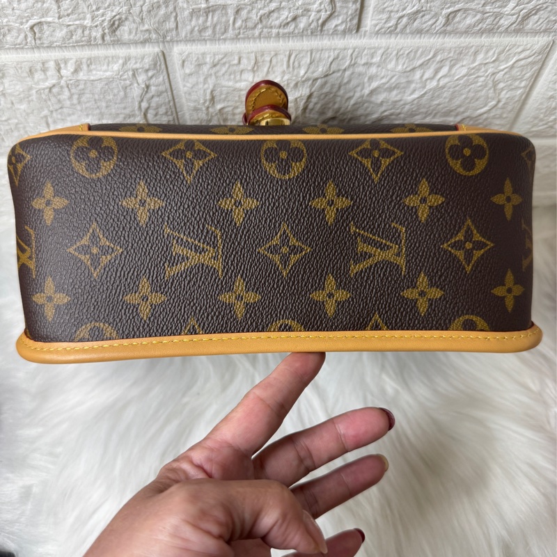 LV Diane 法棍包雙肩帶可腋下-斜背晶片款-7