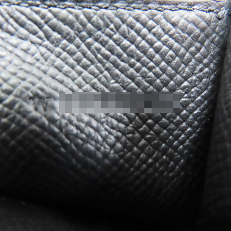黑色 Epsom牛皮 New H Passant Compact 短夾 W刻【HERMES 愛馬仕】-8