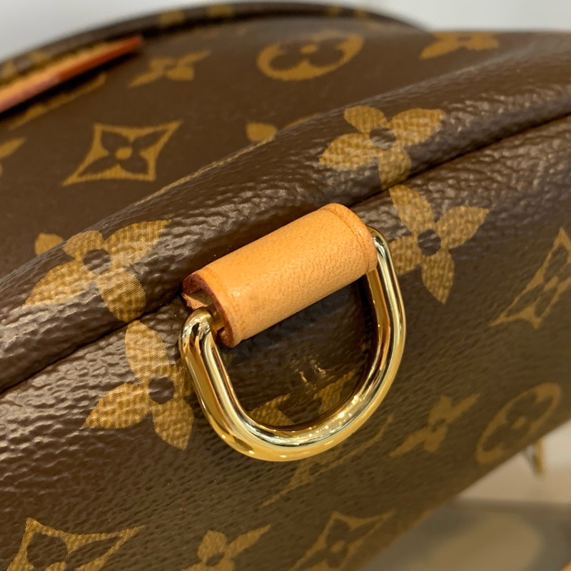 LV 原花金釦Bumbag一字拉手提胸腰包M43644-9