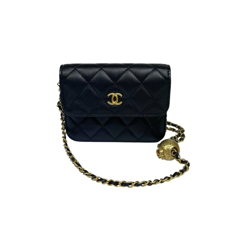 【美收精品】CHANEL 金球小包 3-972【隔月月中將轉賣至日本 上架期限30天】-0