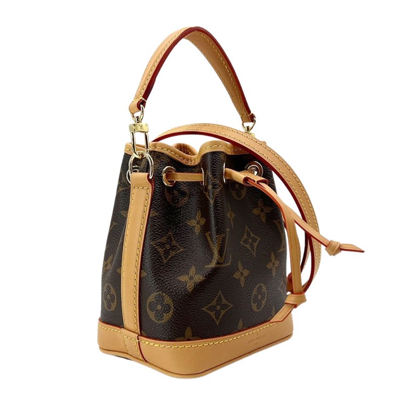 Louis Vuitton 展示品 Nano Noe 二用水桶包(M81266-咖)-2