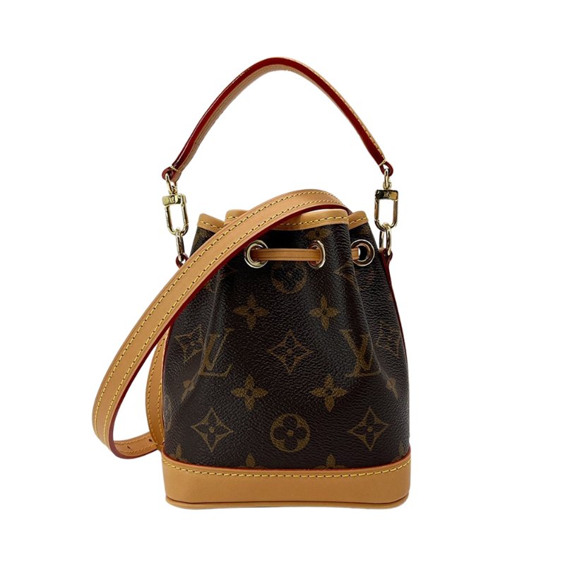 Louis Vuitton 展示品 Nano Noe 二用水桶包(M81266-咖)-3