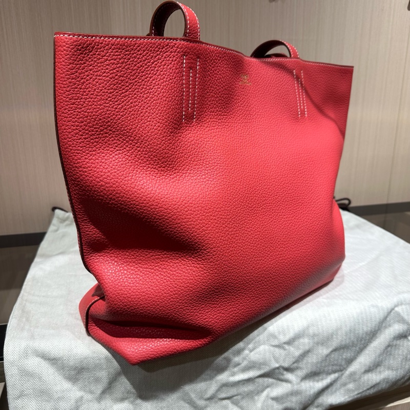 HERMES愛馬仕Double Sens Bolso Neo徽標托特包-1