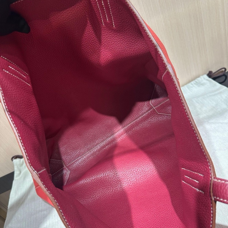 HERMES愛馬仕Double Sens Bolso Neo徽標托特包-4