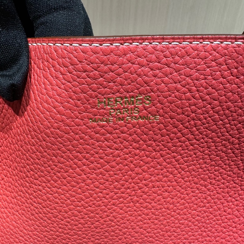 HERMES愛馬仕Double Sens Bolso Neo徽標托特包-12