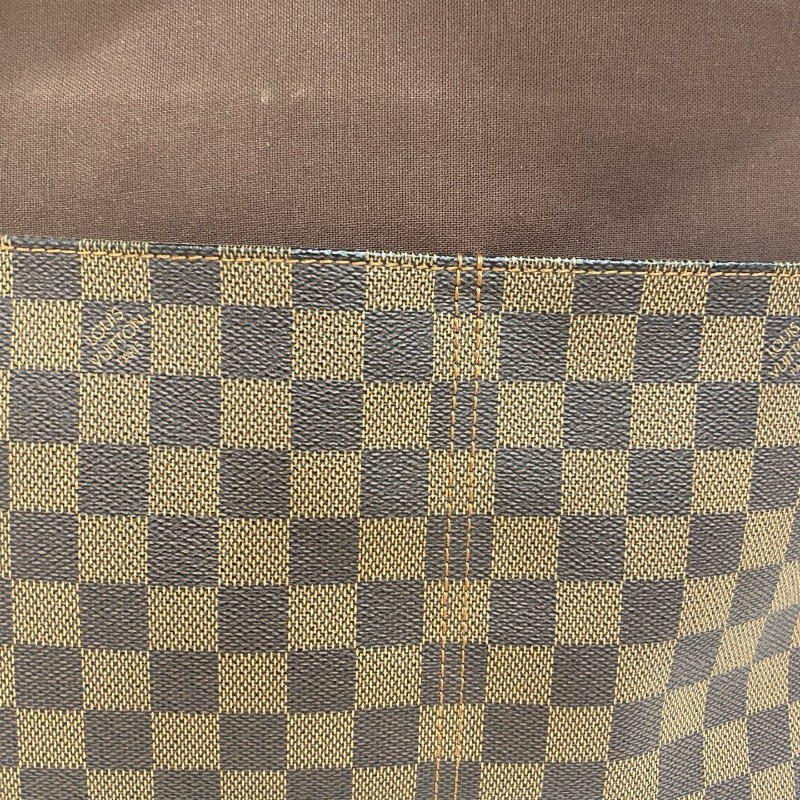 LV 路易威登棕色棋盘格郵差包 斜背包肩背包-7