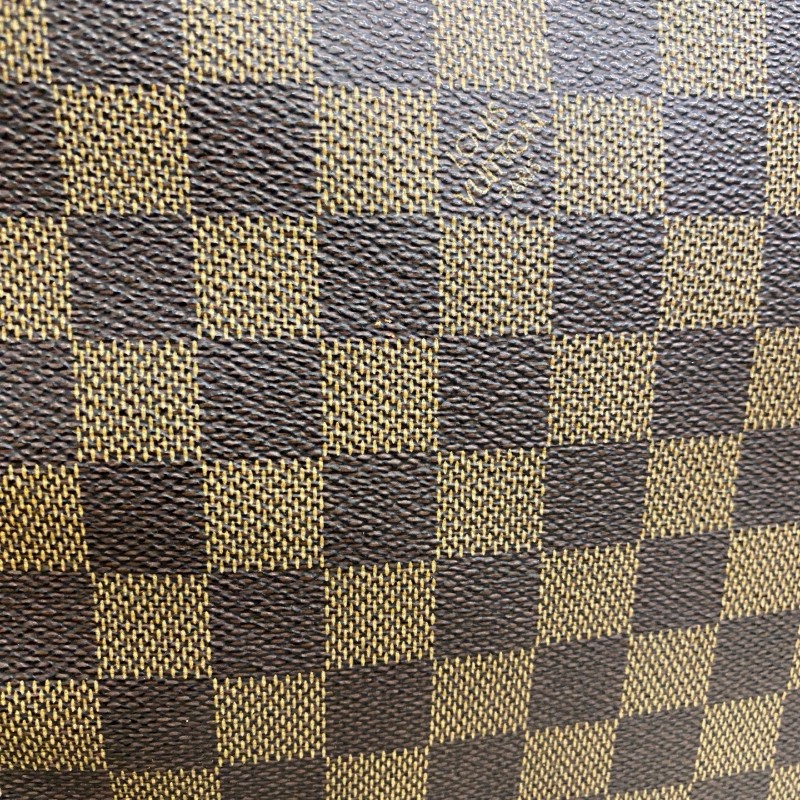 LV 路易威登棕色棋盘格郵差包 斜背包肩背包-22