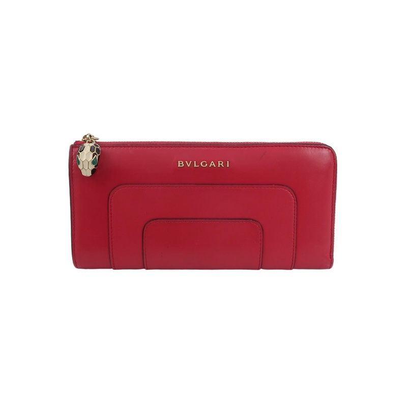 🔥 奢華好價 · Bvlgari Serpenti Forever 蛇頭長夾-0