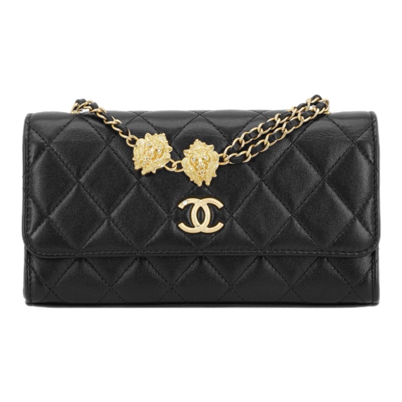Chanel / 香奈兒 鑲鑽雙獅WOC-0