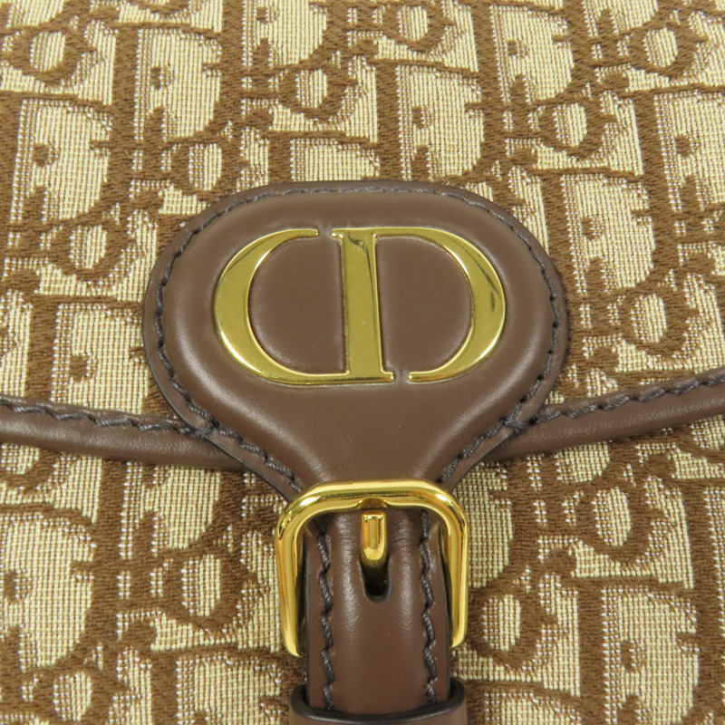 Dior 帆布Bobby金扣肩背袋-8