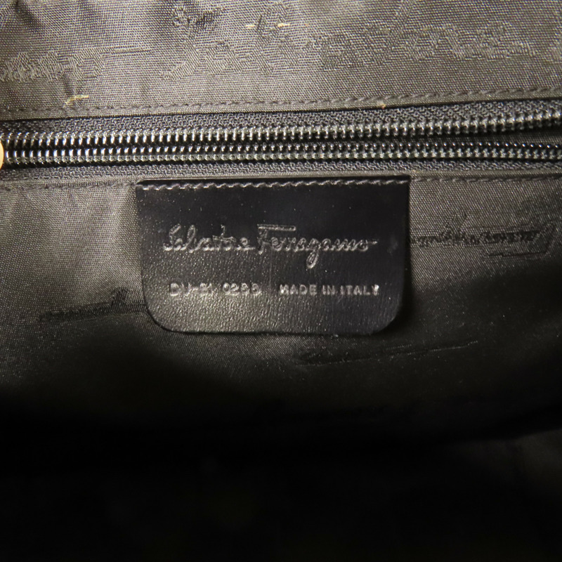 Salvatore Ferragamo 尼龍2 Way Shoulder手挽肩背兩用袋-11