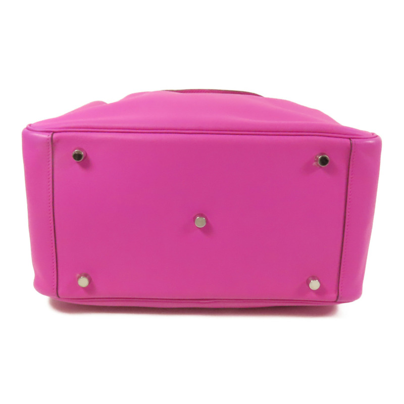 HERMES Swift/Epsom皮革Lindy 30銀扣手挽肩背兩用袋Magnolia-3