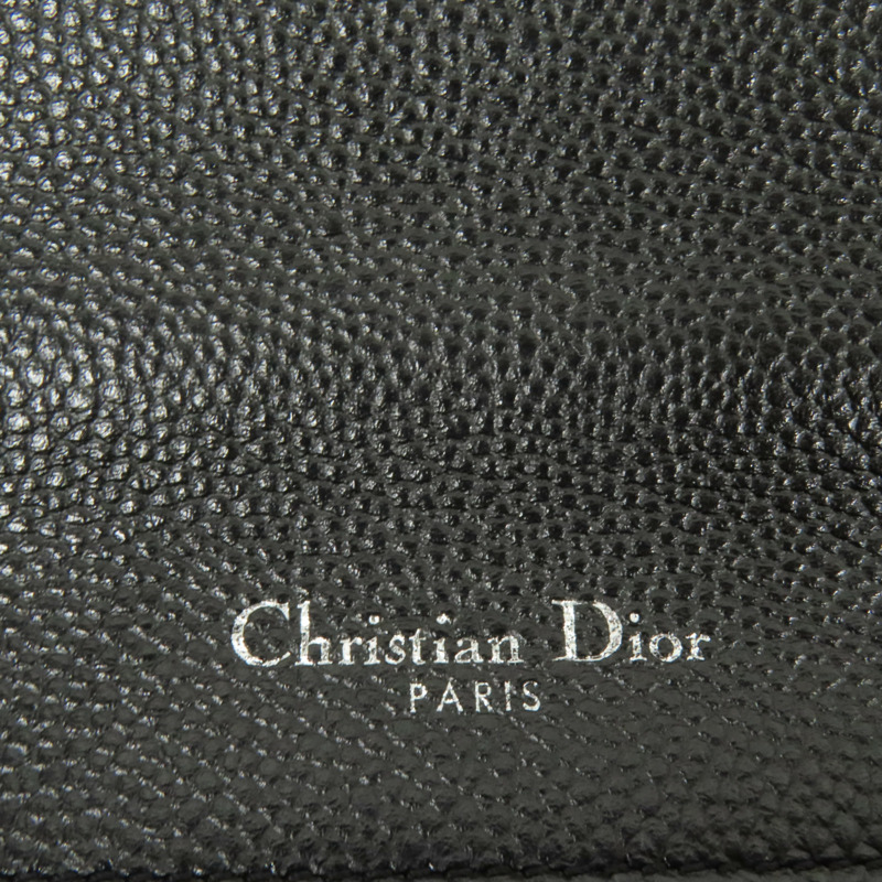 Dior 牛皮皮革Diorama銀扣鏈帶肩背袋-10