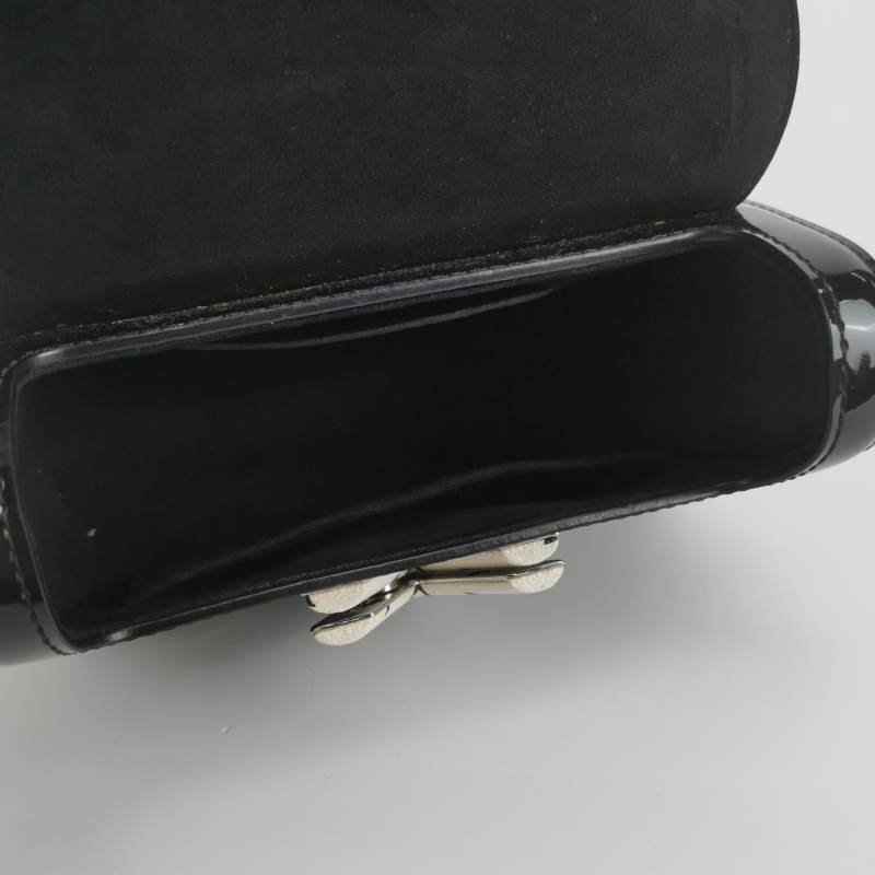 Louis Vuitton (LV) Twist 小號 漆皮 撞色 LV 旋轉 鎖扣 單肩包-6