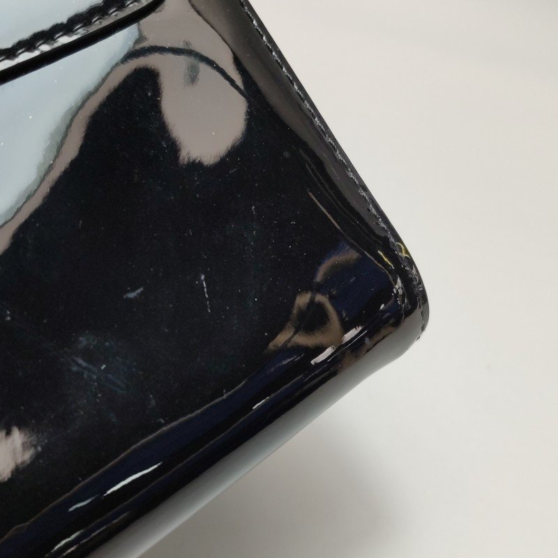 Louis Vuitton (LV) Twist 小號 漆皮 撞色 LV 旋轉 鎖扣 單肩包-13