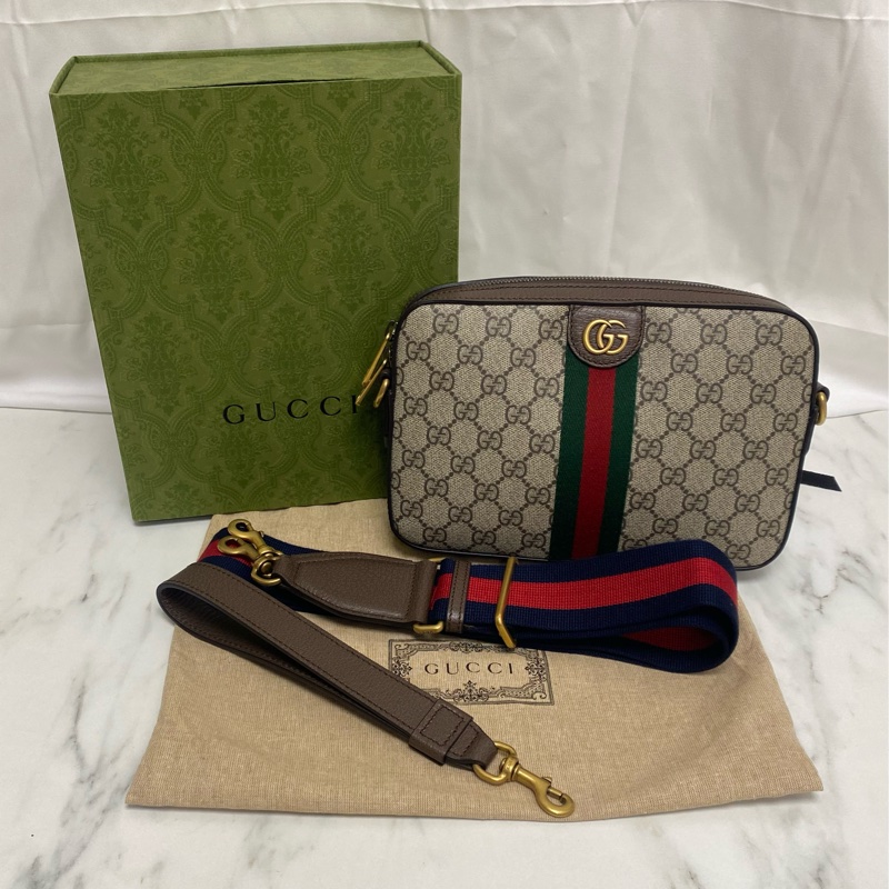 Gucci OPHIDIA小型斜背包-0