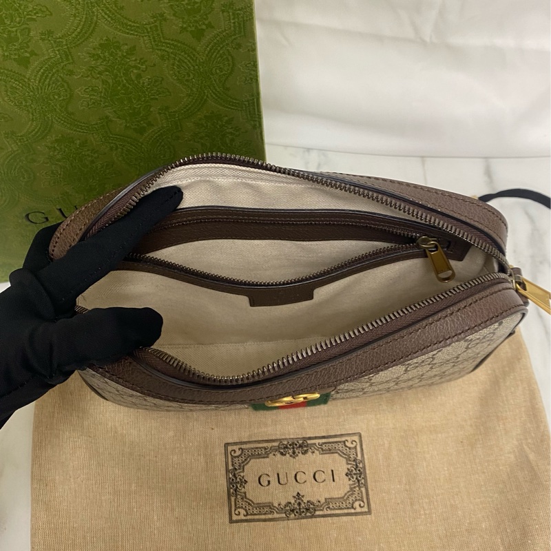 Gucci OPHIDIA小型斜背包-5
