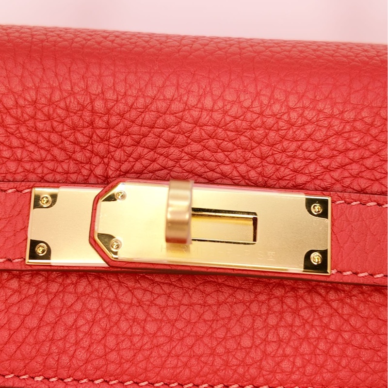 [3476]Hermes 愛馬仕KELLY 32 芍药红 -3