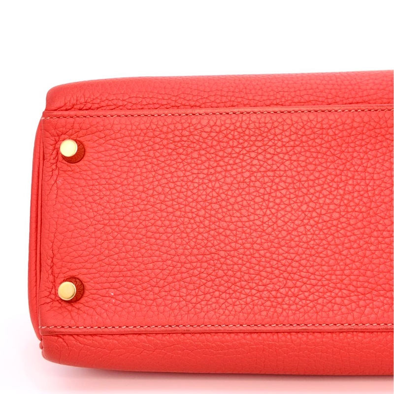 [3476]Hermes 愛馬仕KELLY 32 芍药红 -9