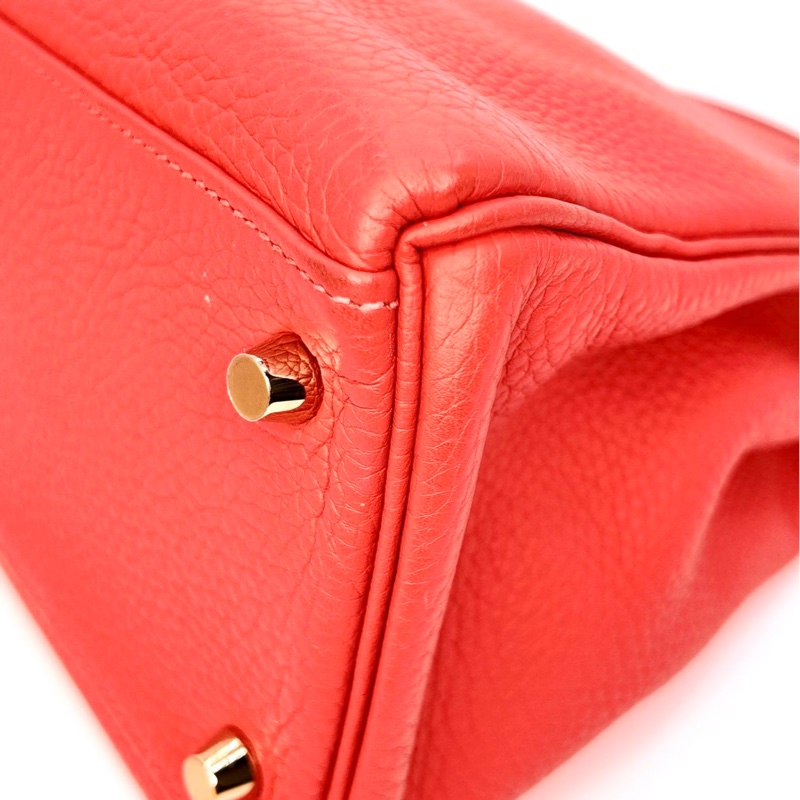 [3476]Hermes 愛馬仕KELLY 32 芍药红 -16