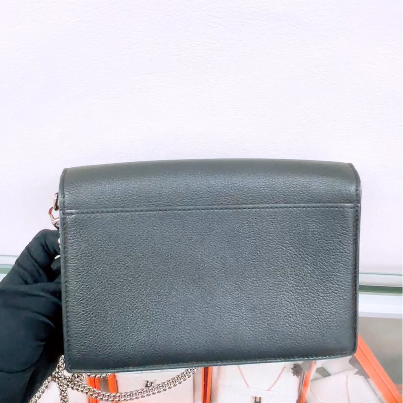 Lv mylockme pochette / 黑銀 woc-6