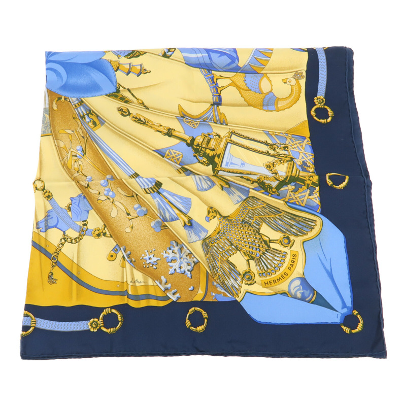 HERMES 絲質90 x 90Scarf絲巾-2