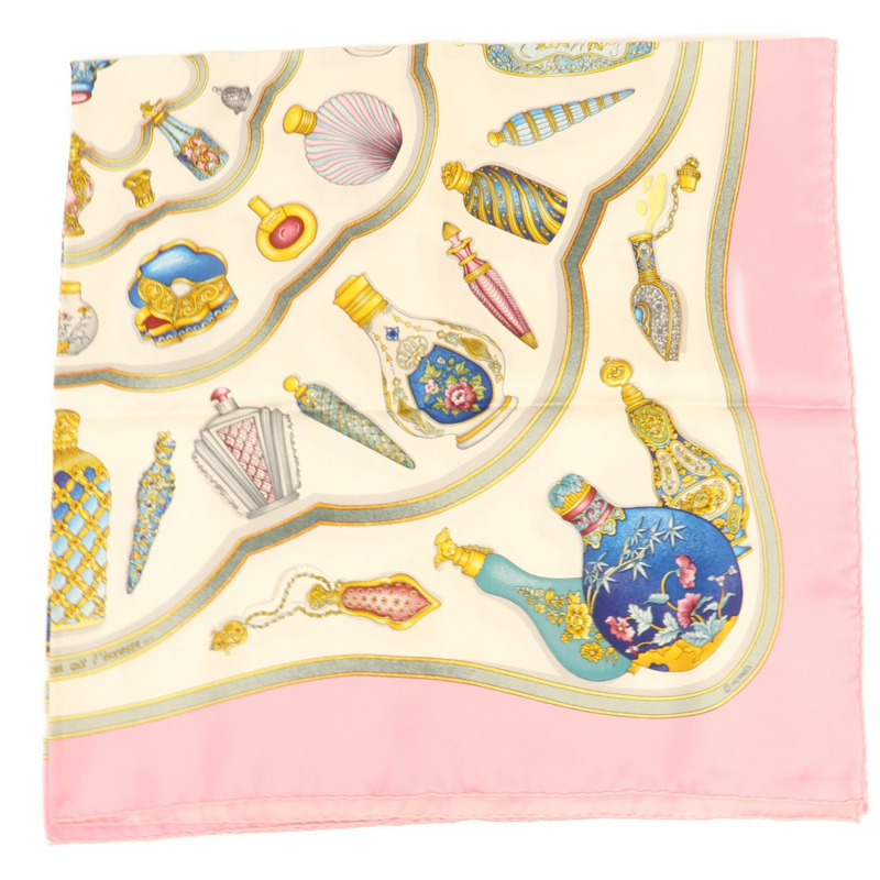 HERMES 絲質90 x 90Scarf絲巾-2