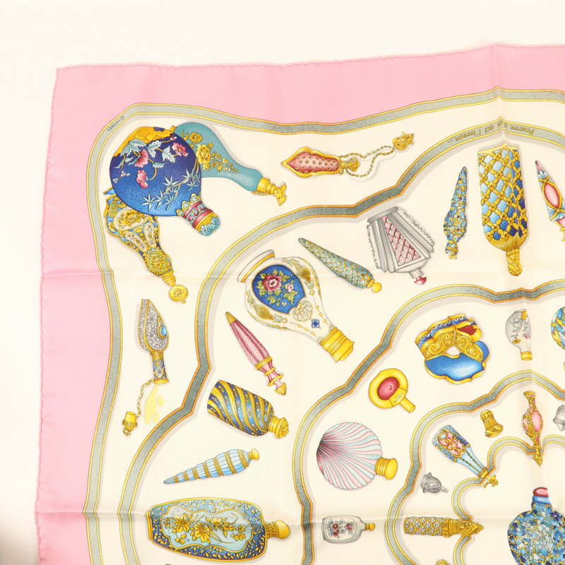 HERMES 絲質90 x 90Scarf絲巾-3
